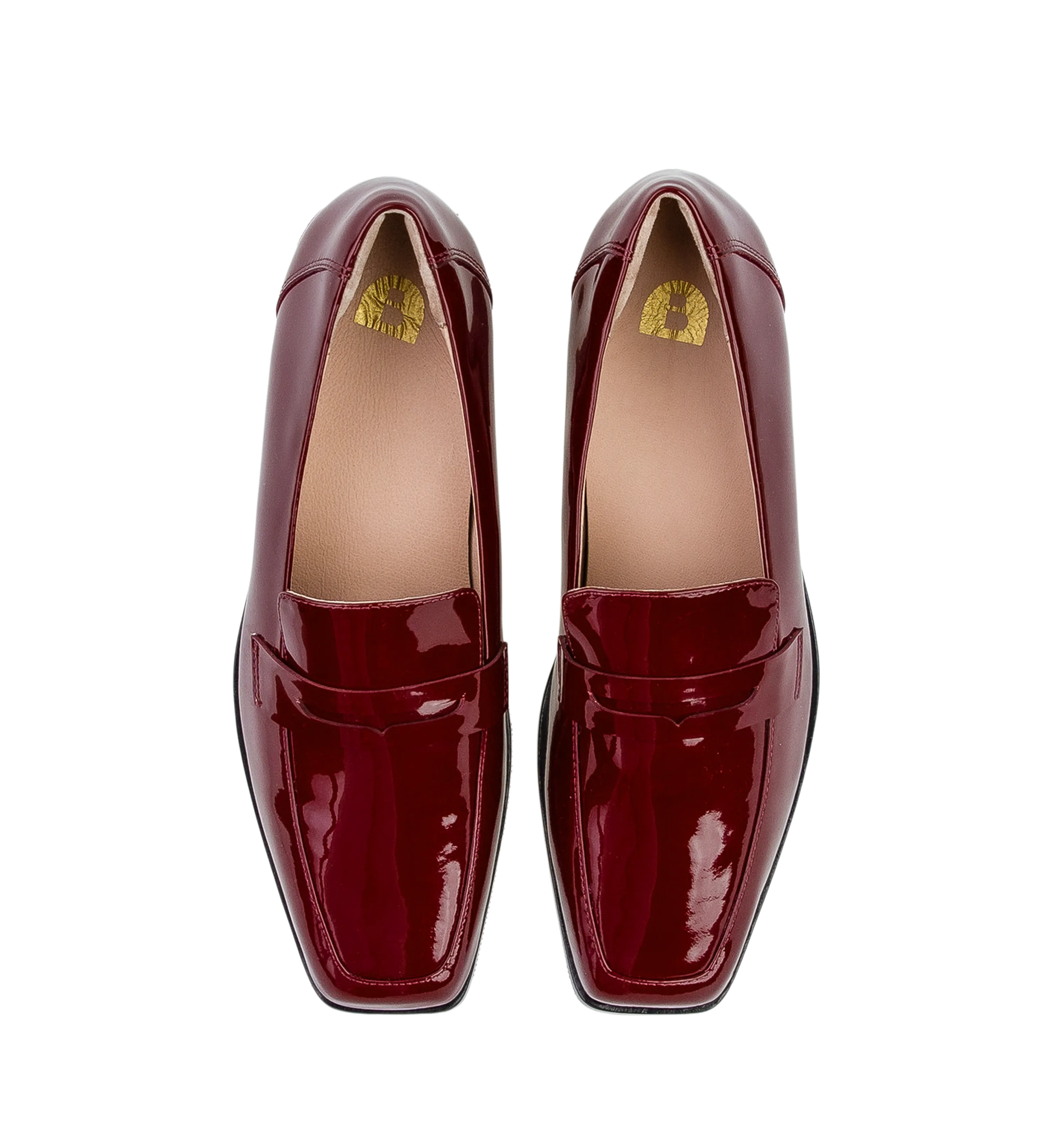Piha Merlot Patent Leather Loafers