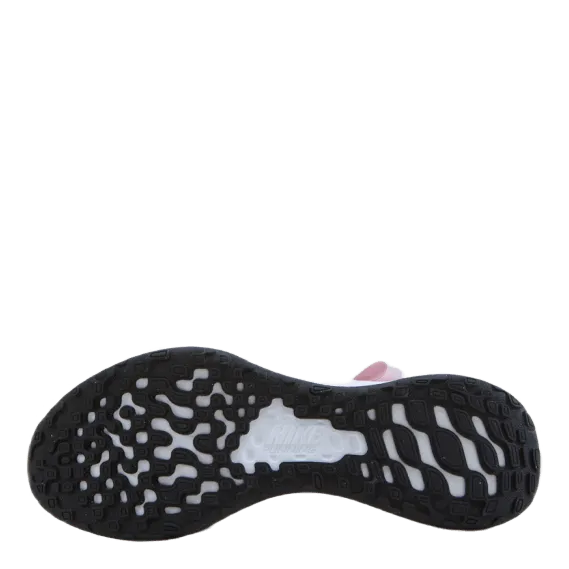 Revolution 6 FlyEase Big Kids' Easy On/Off Road Running Shoes PINK FOAM /BLACK