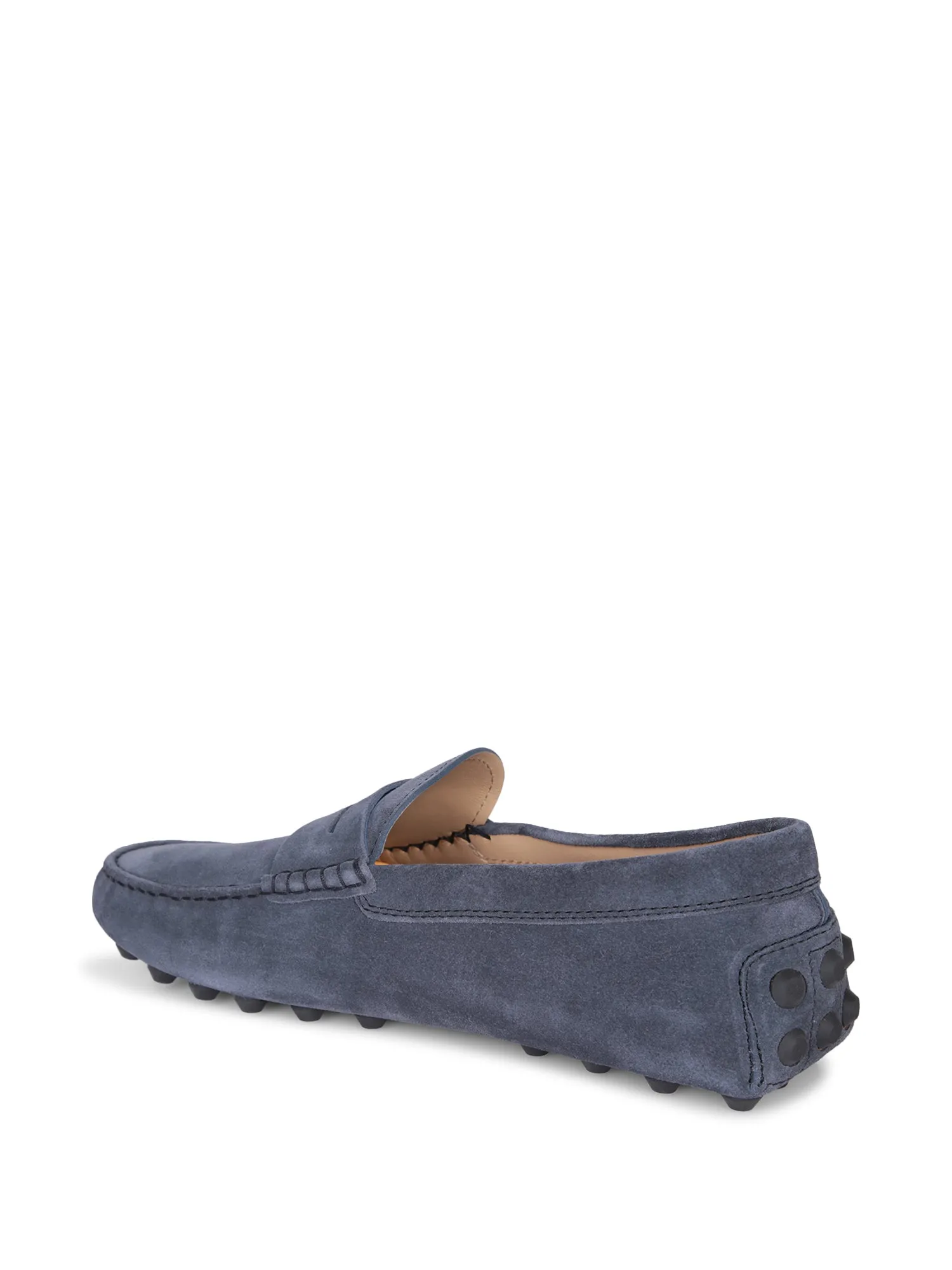 Rubber lugs Bubble blue loafers