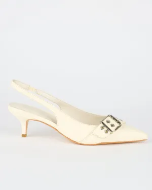 Sadelle Heel off White