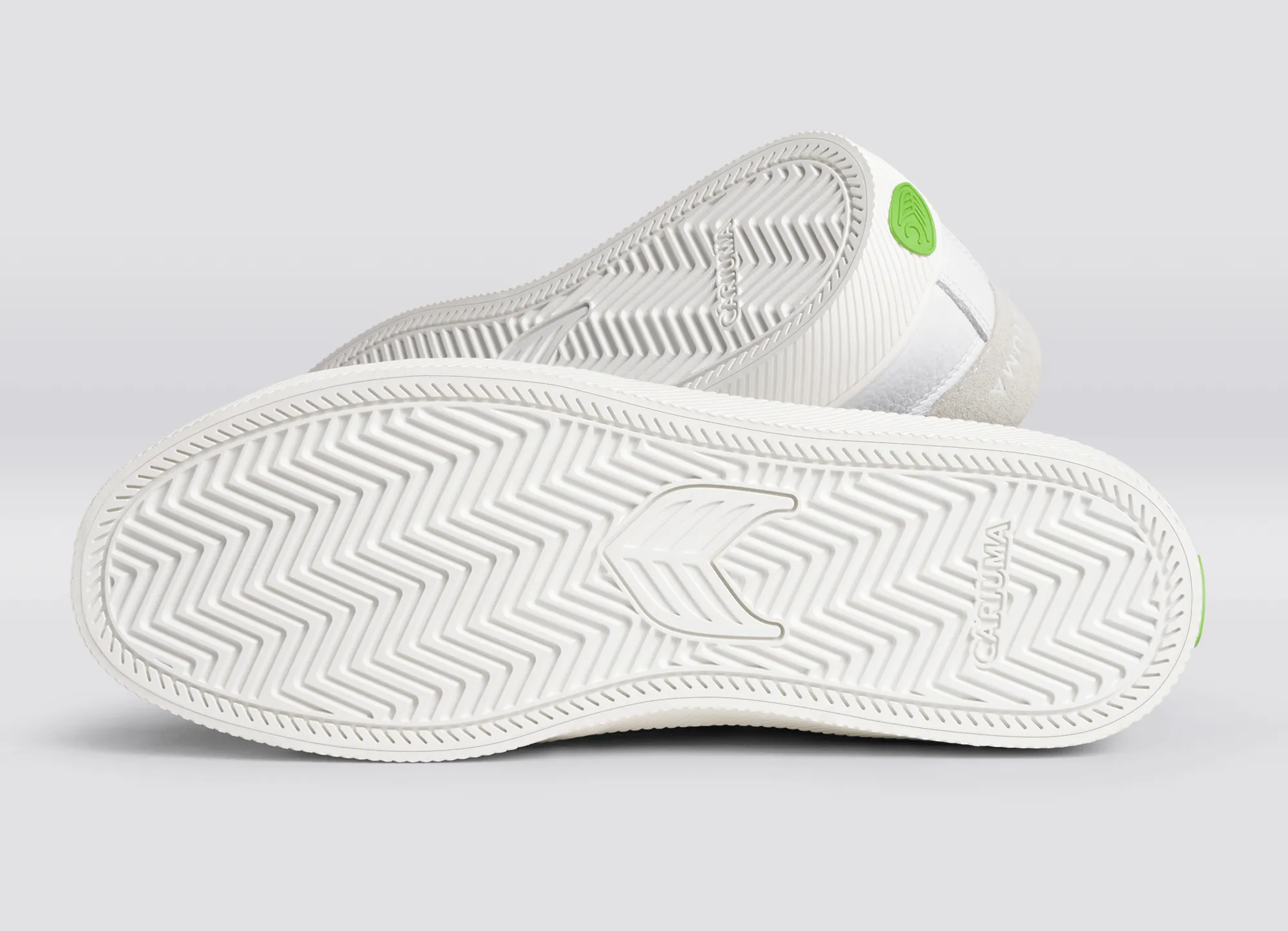 SALVAS White Premium Leather Vintage White Suede Ice Logo Sneaker