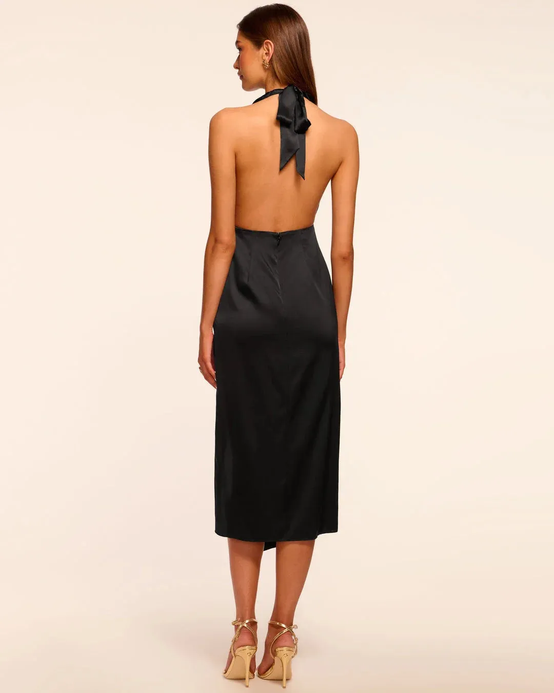 SILK PLUNGING NAN DRESS BY RAMY BROOK SPRING 25