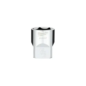 Socket - Milwaukee 1/2 in. Drive 15/16 in. SAE 6-Point Socket with FOUR FLAT™ Sides, 45-34-9107