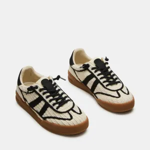 STEVE MADDEN VERDICT C NATURAL / BLACK SNEAKERS