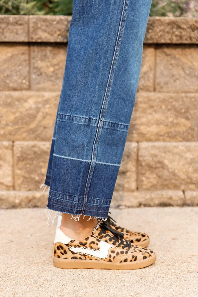 Veronica Beard Taylor Cropped Released Hem Jeans
